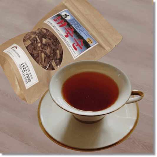 해죽순차 우리기