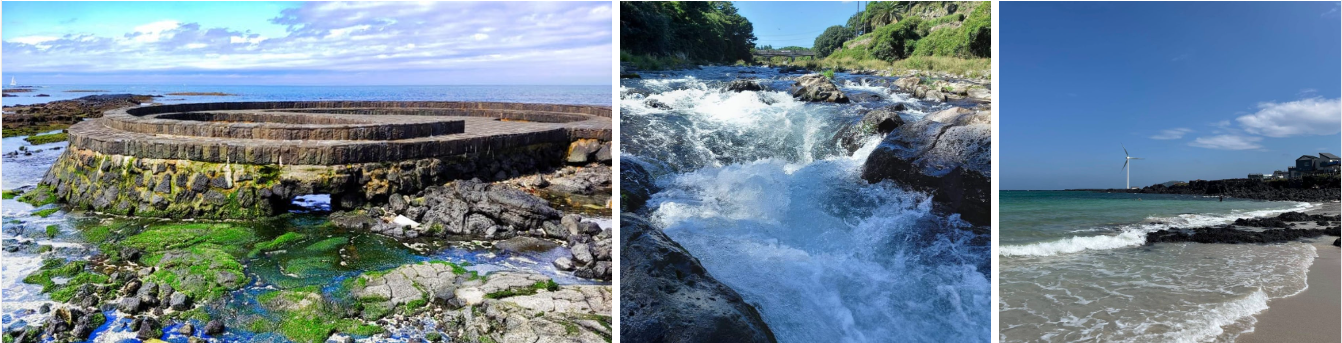 청굴물 / 강정천 / 월령포구 제주 스노쿨링 명소