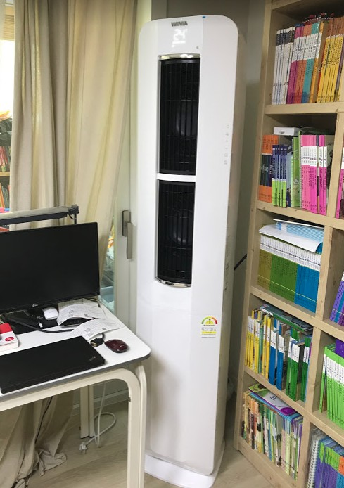 위니아 에어컨 17평형 둘래바람i BPVS17CSEC 설치 후기