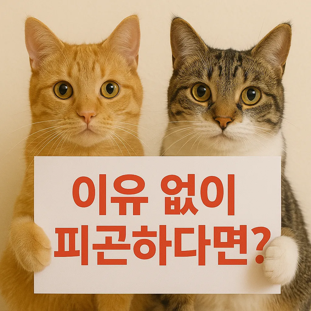 이유 없이 피곤하다면?