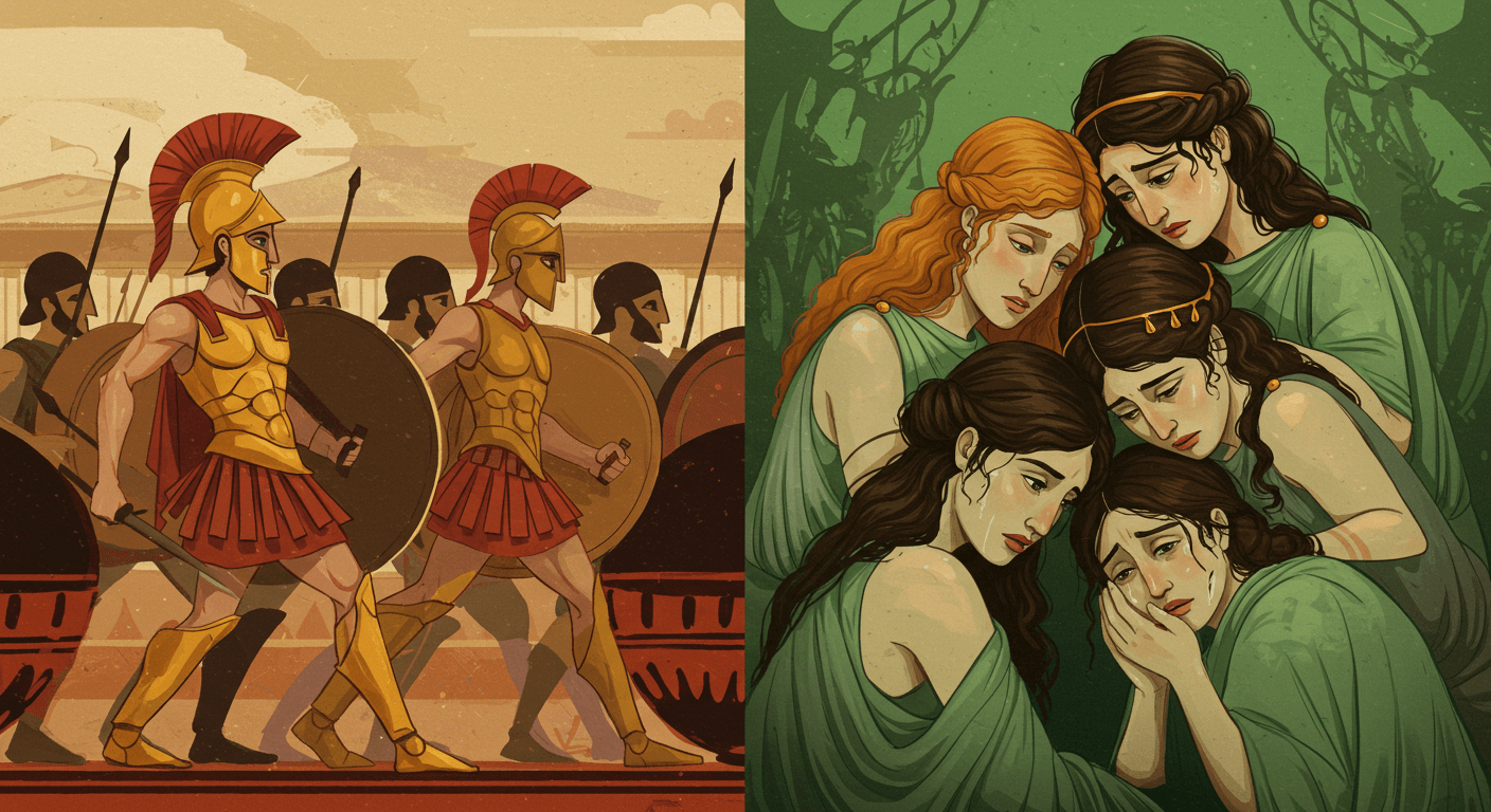 여성과 노예의 시선으로 본 일리아드 관련 사진