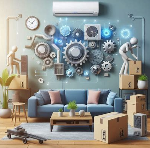 이사-마무리를-표현한-사진