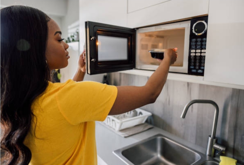 전자레인지 세척