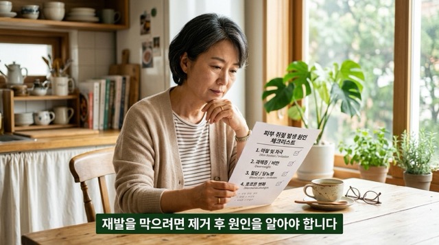 쥐젖 자꾸 생기는 원인 마찰 비만 당뇨 호르몬 유전 이미지