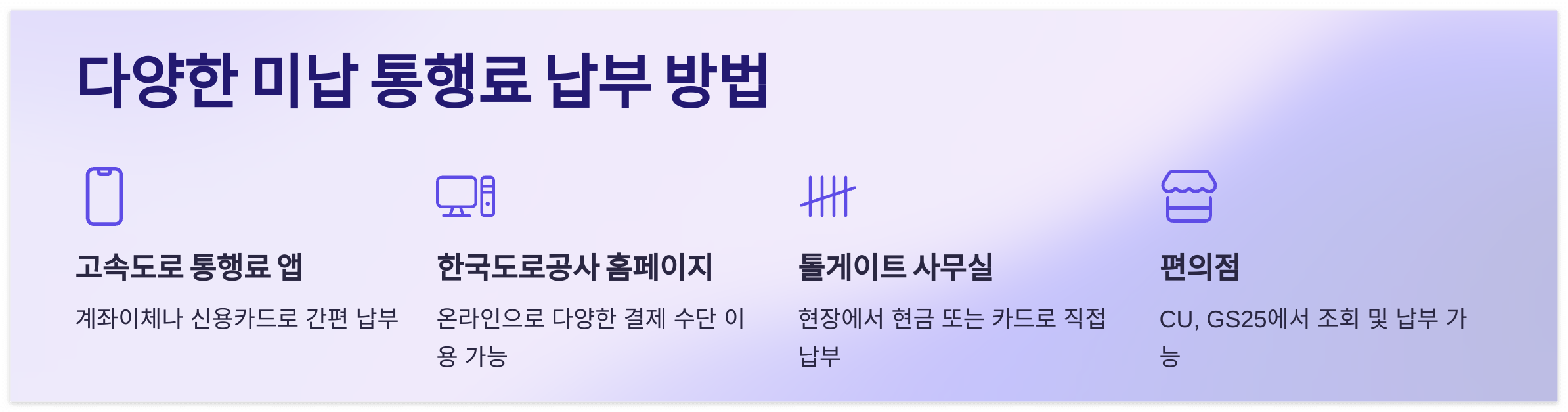 미납-통행료-납부방법