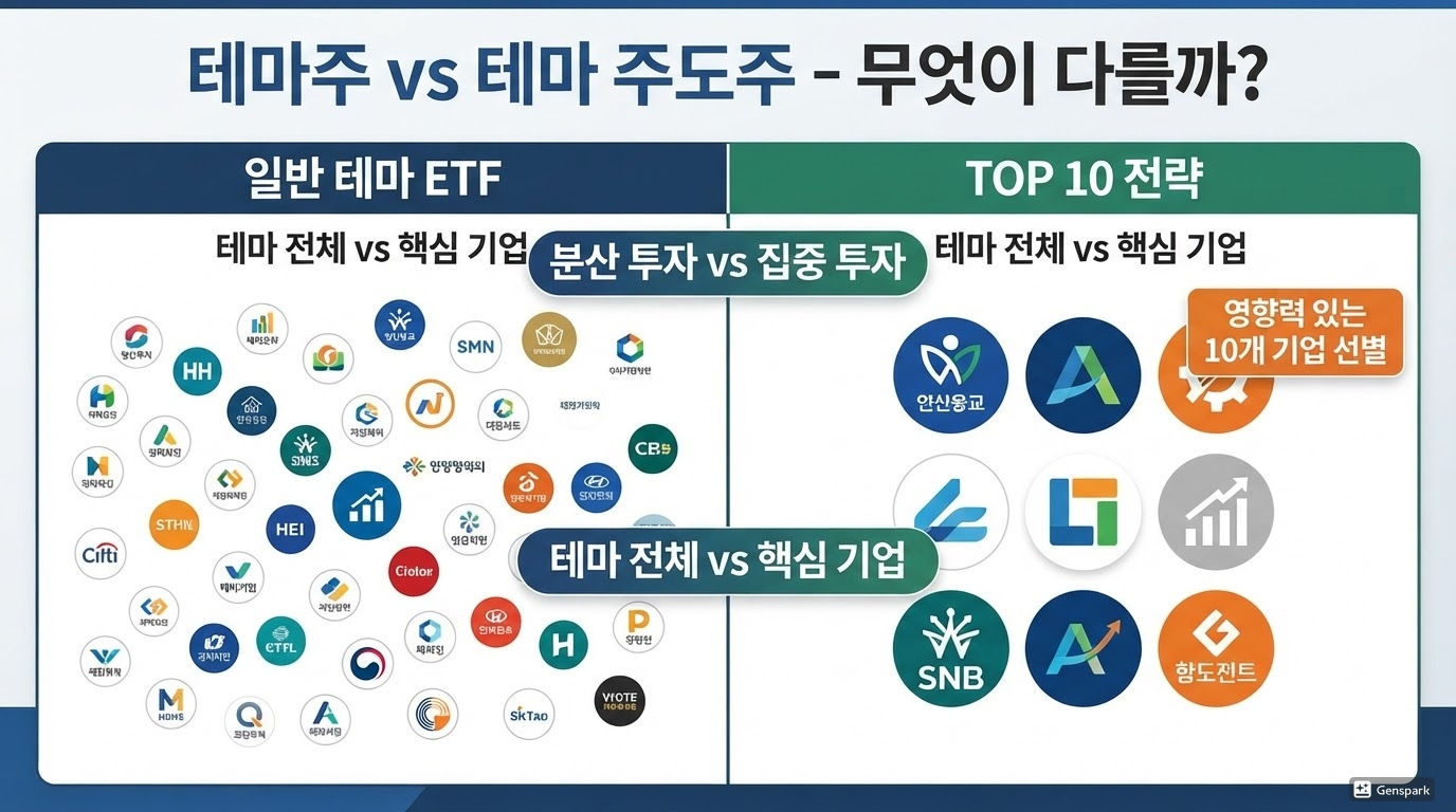 테마주와 테마 주도주는 무엇이 다를까