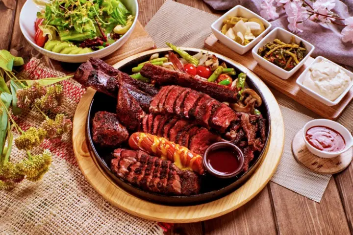 텍사스 훈연 바베큐 먹을 수 있는 먹골 고기집 태능입구역 맛집