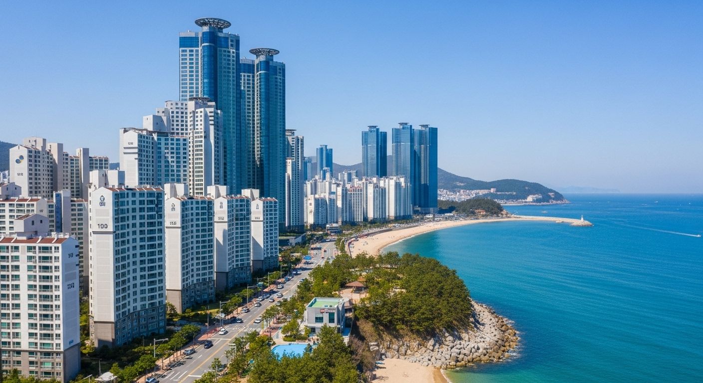 해운대 부동산 전경