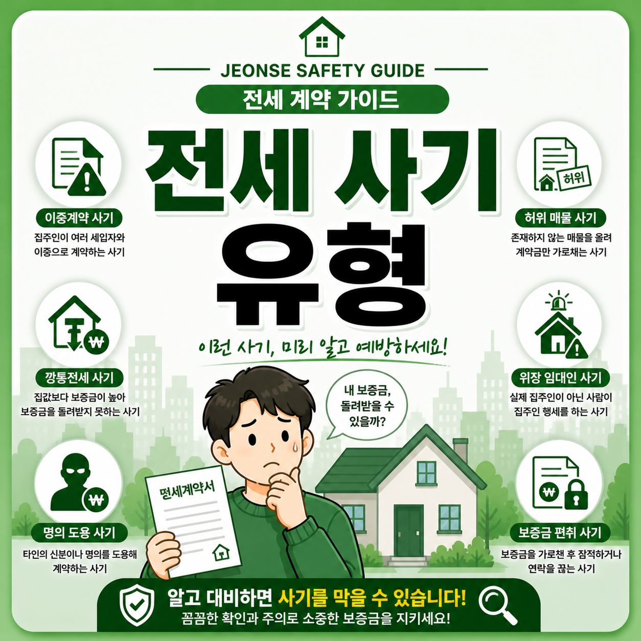 전세 사기 유형별 보증금 피해 예방 기준 안내