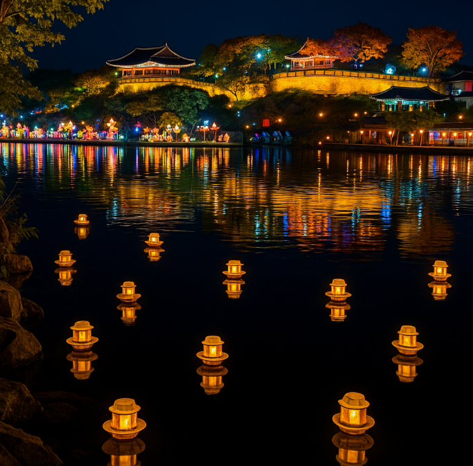 진주남강유등축제 이미지