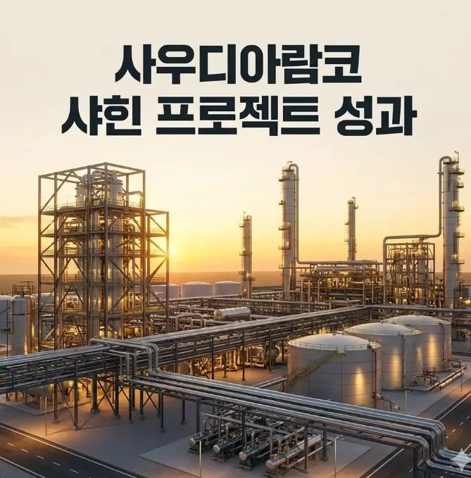 사우디아람코 샤힌 프로젝트 성과
