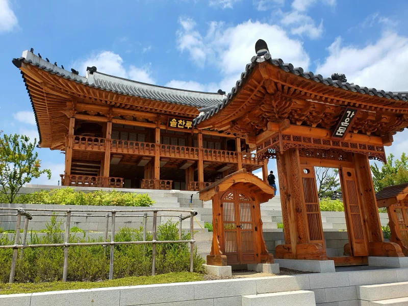 세종수목원 한국전통정원 솔찬루3