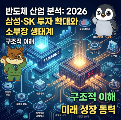 반도체 소부장 다람쥐의 경제탐험