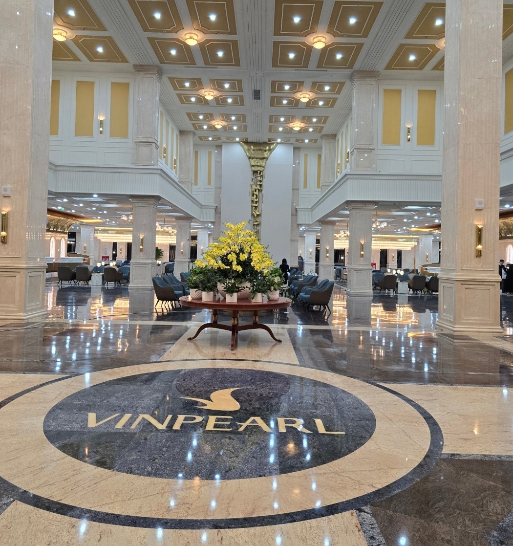 빈펄 리조트 앤 스파 나트랑 베이 리셉션 홀 내부 이미지