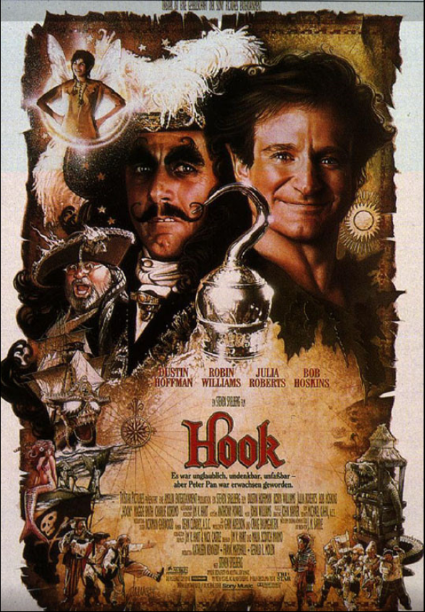 [후크] 네버랜드로 돌아가는 여행, 귀환, 마법의 영화!