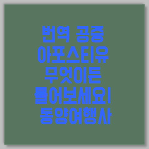 해외 유학 국제학교 전학 준비 서류
