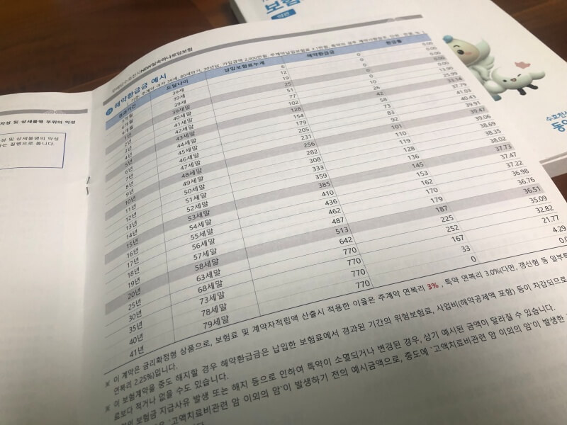 보험해지-환급금