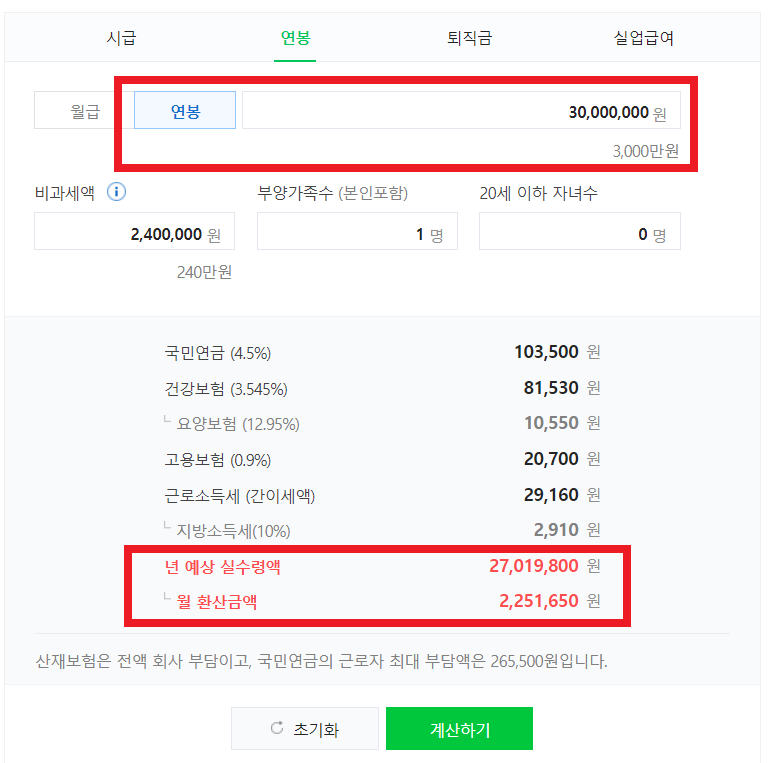 최저시급, 월급, 주휴수당, 연봉, 퇴직금, 실업급여 실수령액 계산방법, 계산기