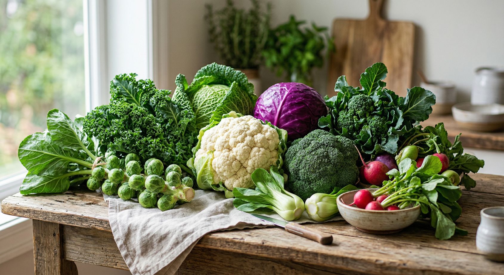 대표적인 십자화과 채소