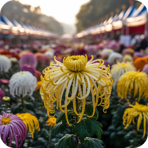익산 천만송이 국화축제 이미지