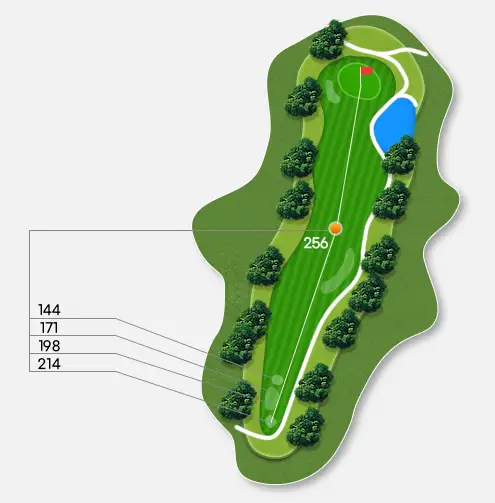 출처 : 한탄강CC 1번홀, 2번홀