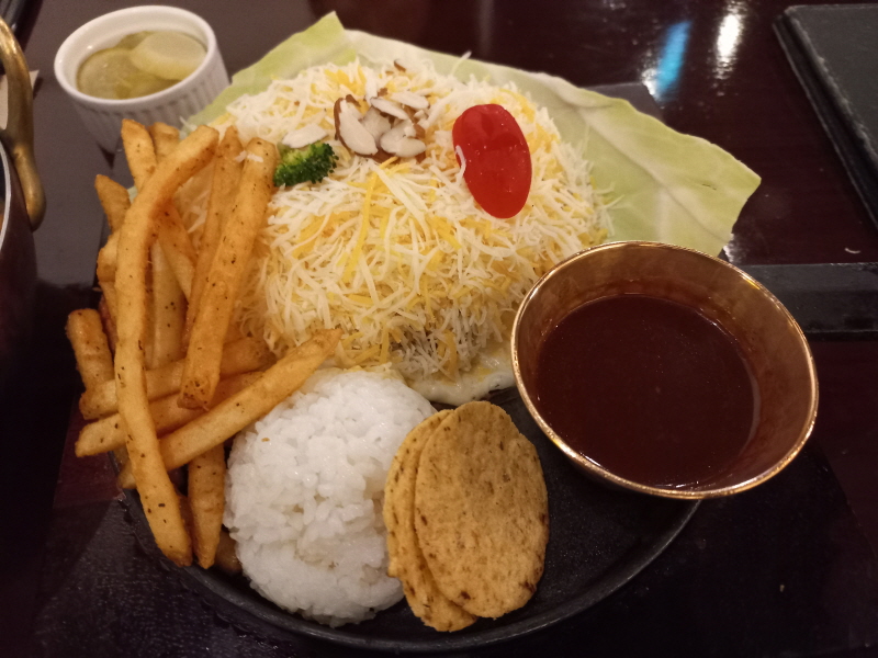 스노우 치즈 돈가스