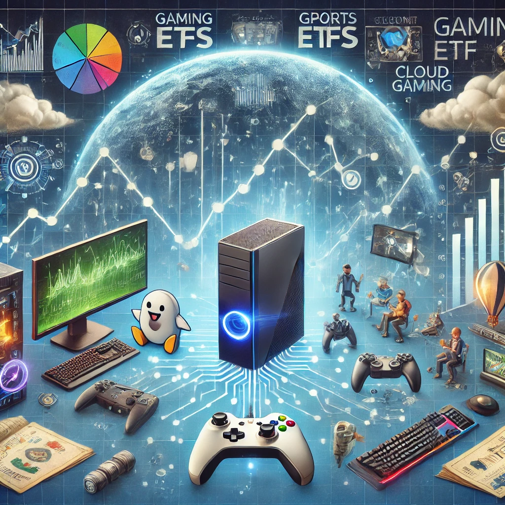 미국 주식 게임 ETF 핵심 종목 분석 관련 이미지