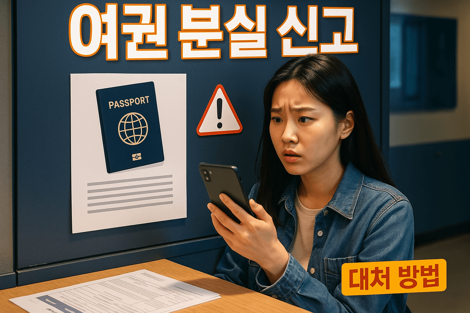 여권 분실 신고 여권 분실 시 대처 방법