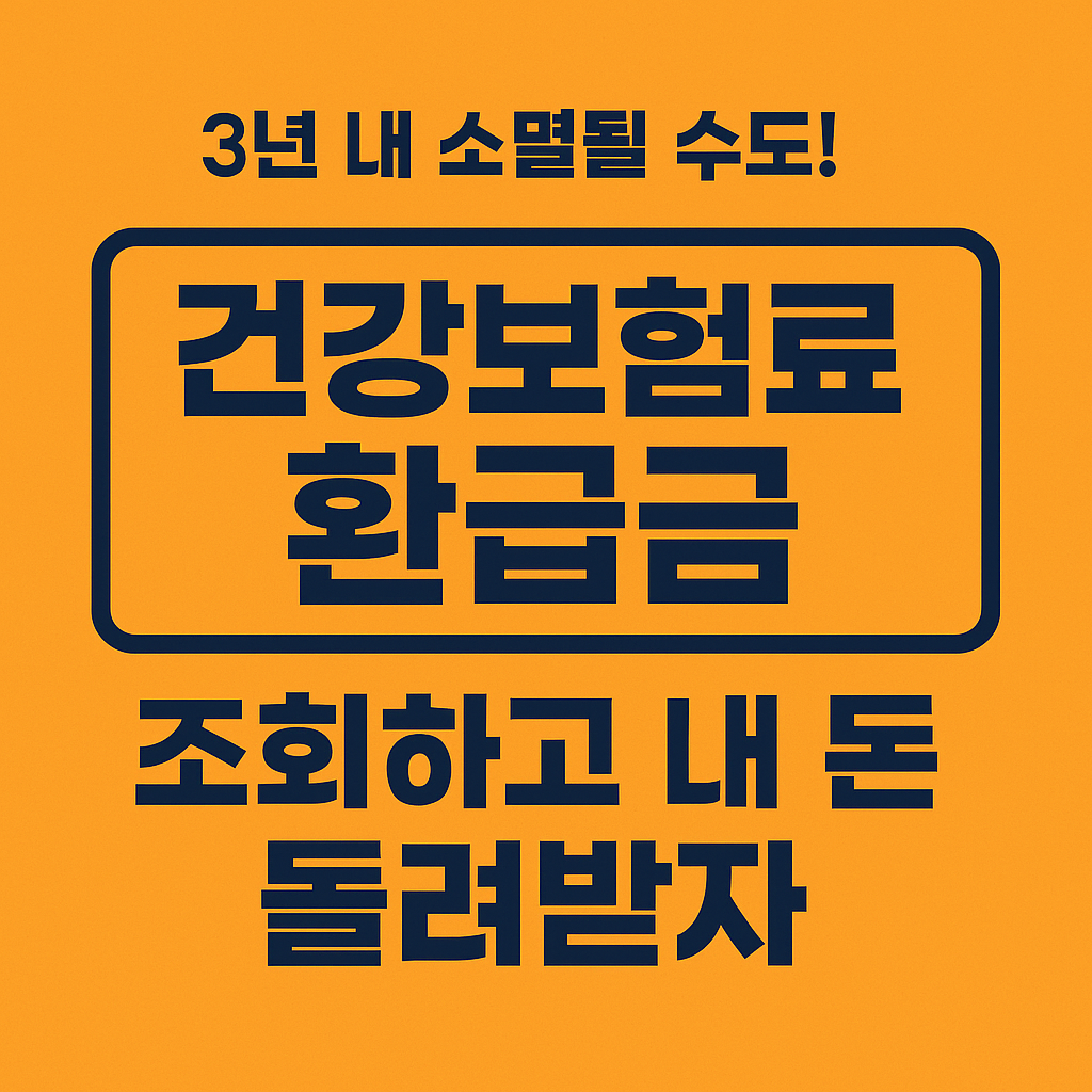 건강보험료 환급금
