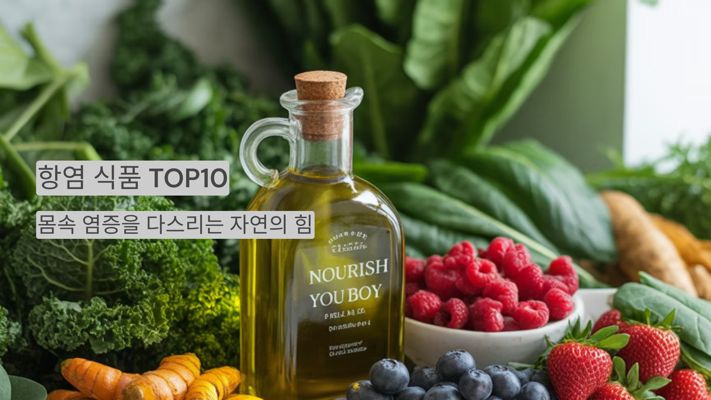 항염 식품 TOP10