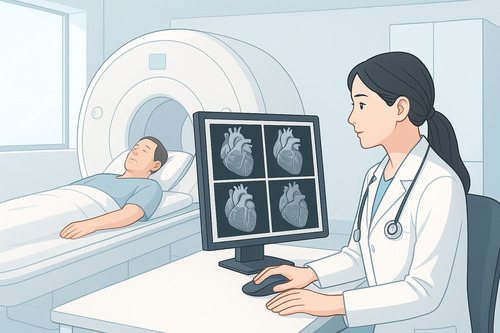 MRI 심장진단 정밀촬영 사진