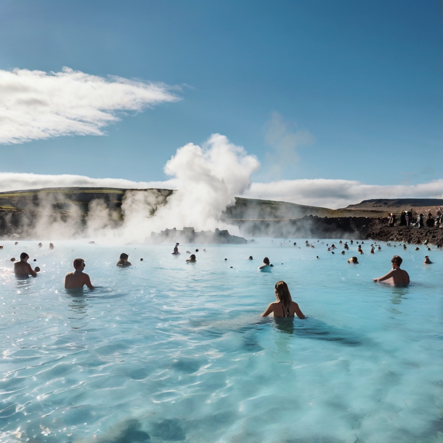 아이슬란드 블루 라군 이미지