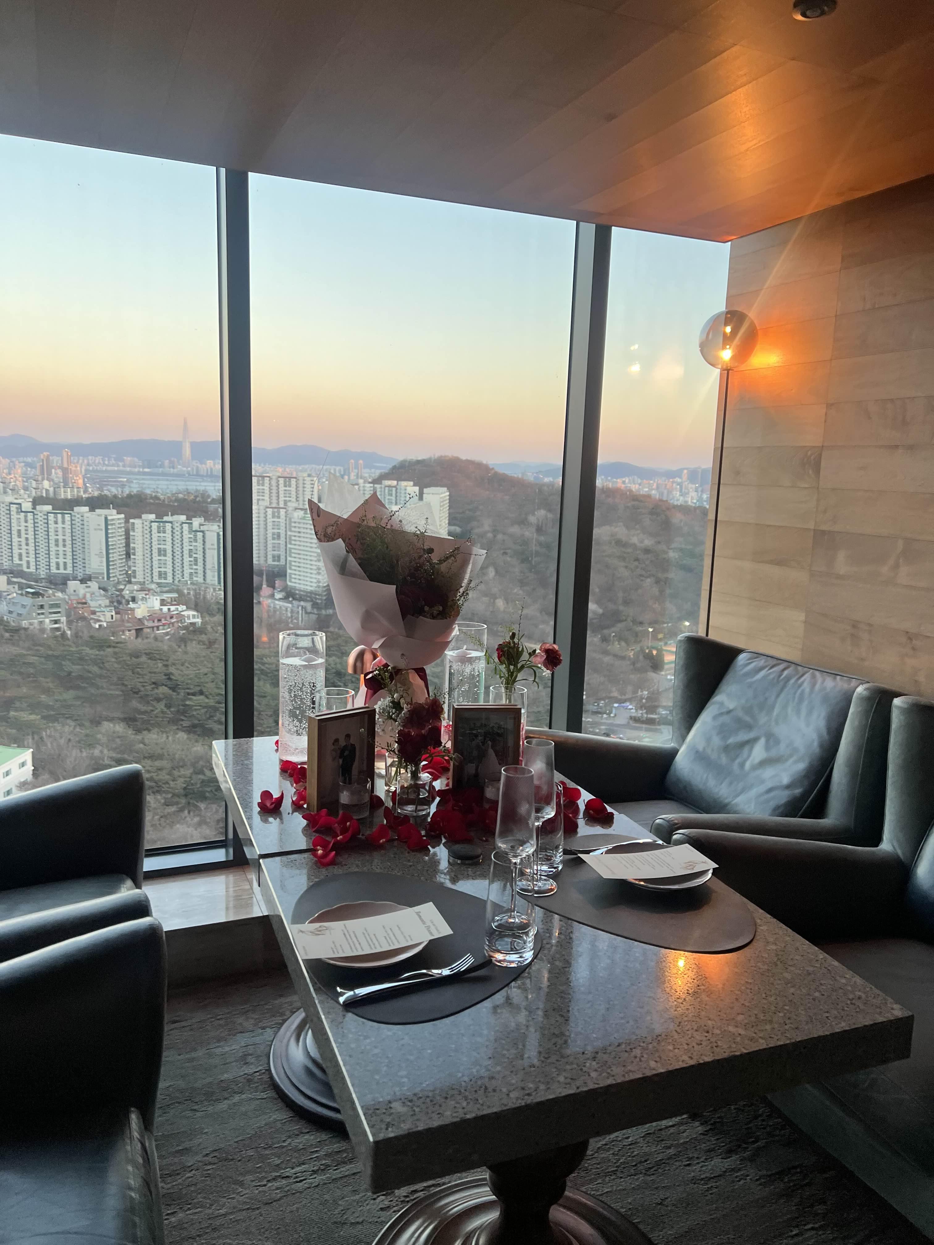 반얀트리호텔 프로포즈패키지 문바 서울 프로포즈장소 추천