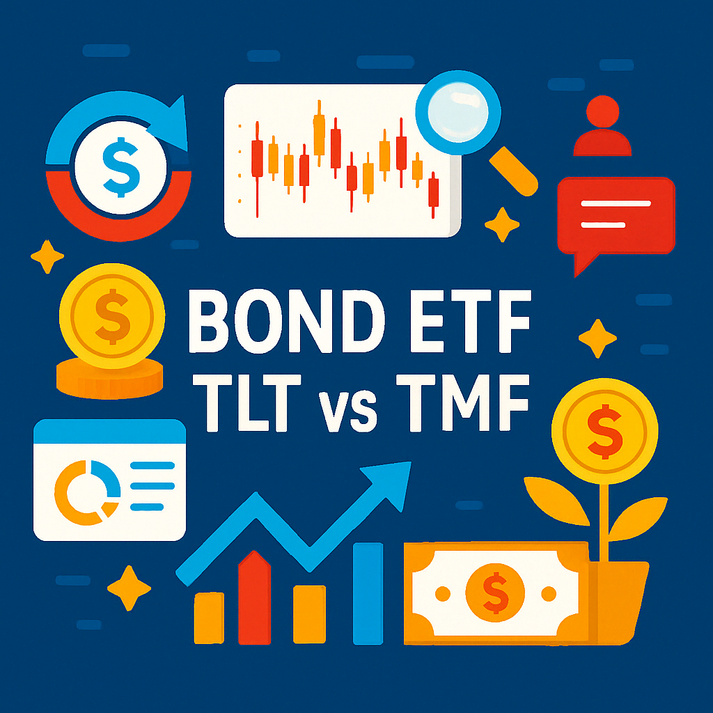 출처 : Chatgpt 생성이미지. TLT VS TMF