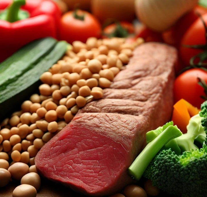 단백질과 채소를 충분히 섭취하기