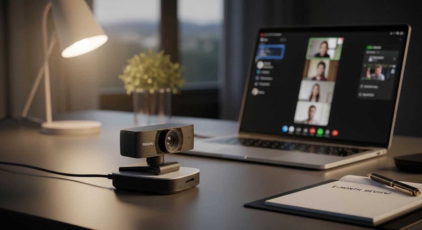 회의 품질 웹캠 1달 사용 후기