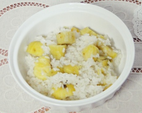 한국의 고구마 요리 고구마밥