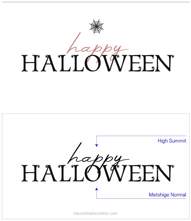 Metshige Normal font