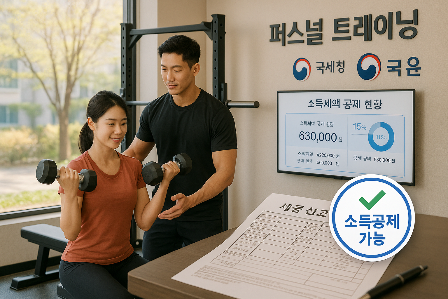헬스장 PT 연말정산 가능할까? + 공제 조건 총정리