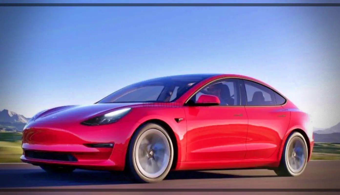 테슬라-전기차-레드