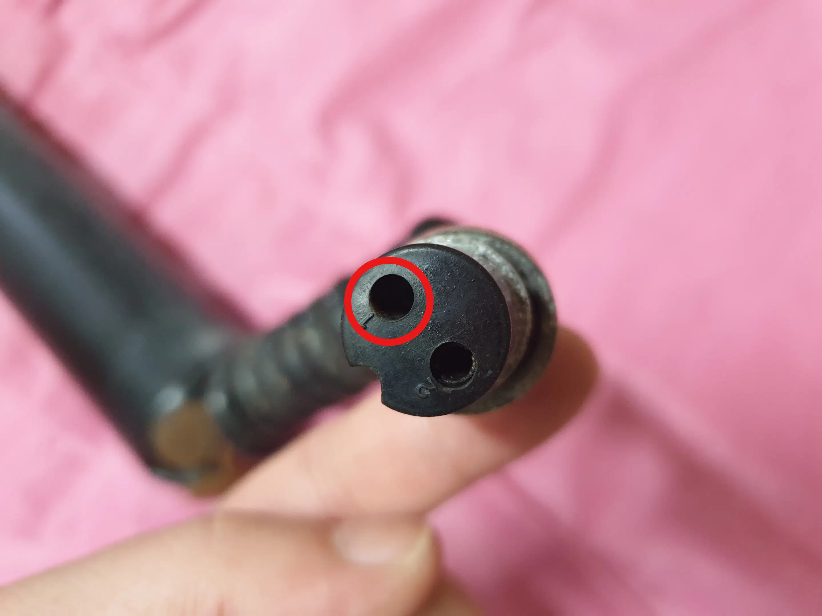 퀄리 Q3 미니 싯포스트 배터리 항공 단자 암놈