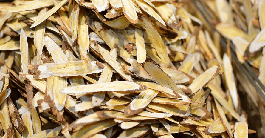 감초가 나무가 여러 개로 잘라져 있다