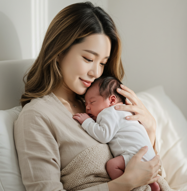 0~1개월: 적응과 반사