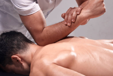 목 근육 마사지