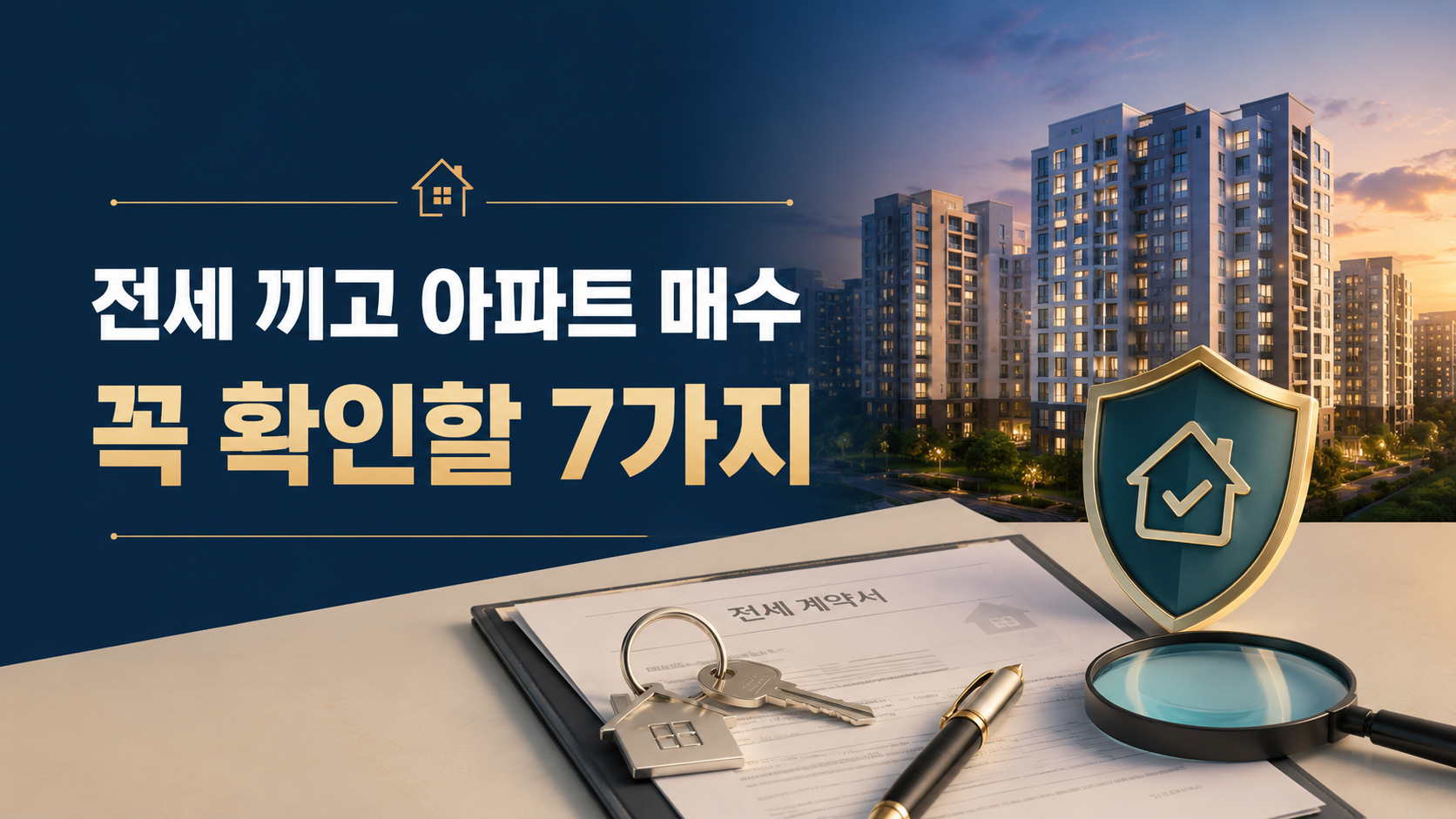 전세 낀 아파트 매수