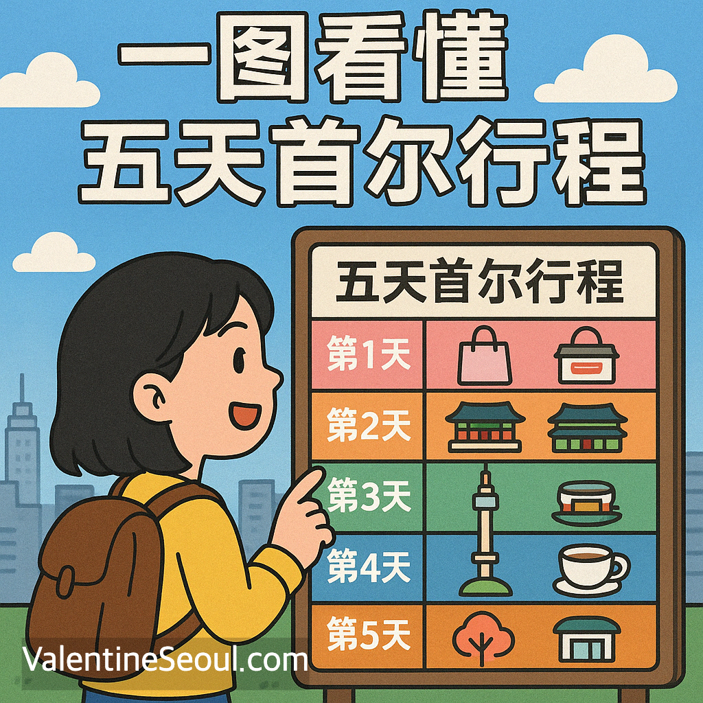 首尔旅游路线:为首次前往首尔的旅行者打造的完美指南