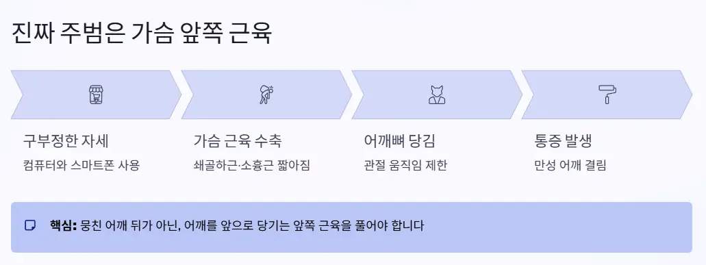 어깨 통증 원인