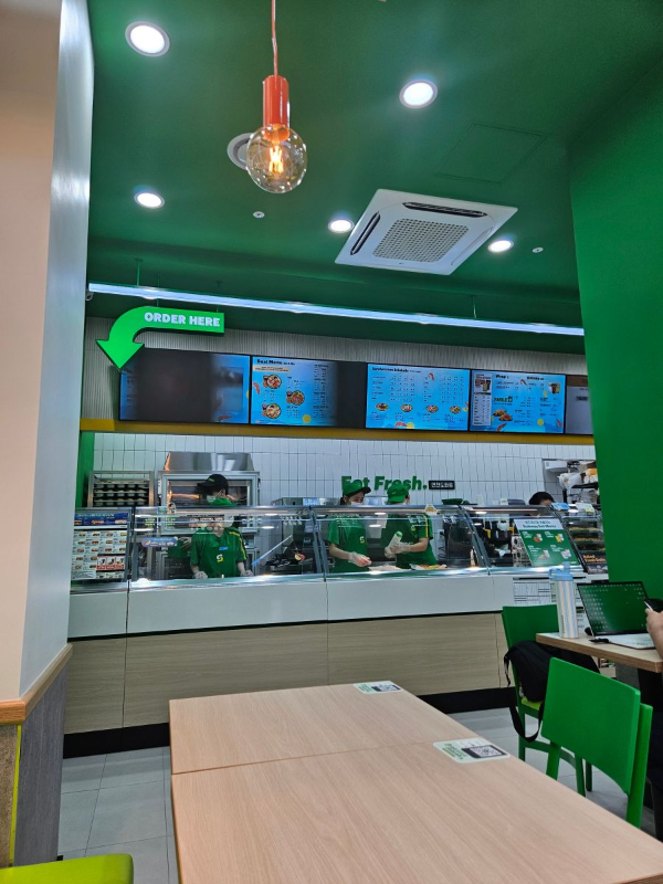 서브웨이 도화점 주방