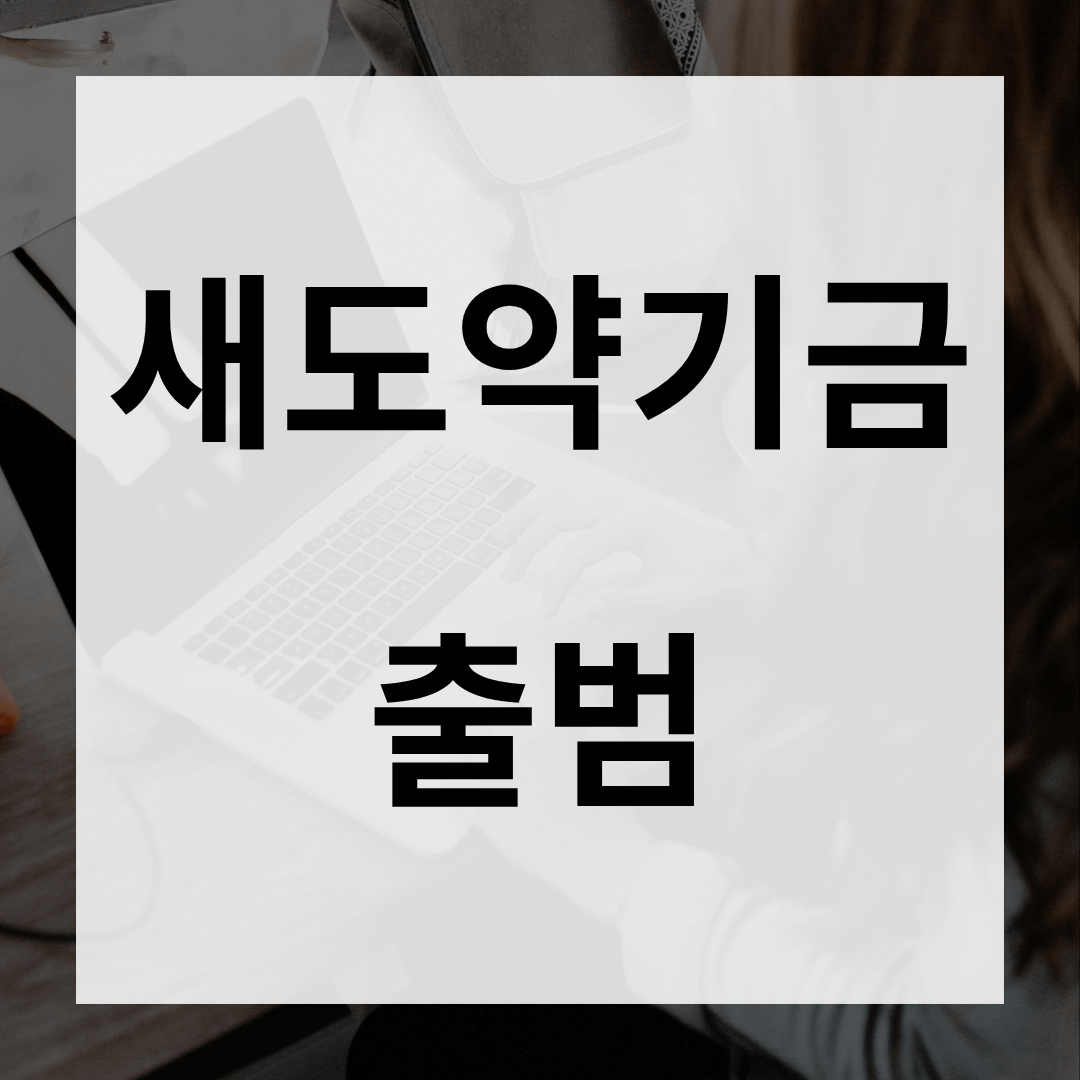새도약기금 출범