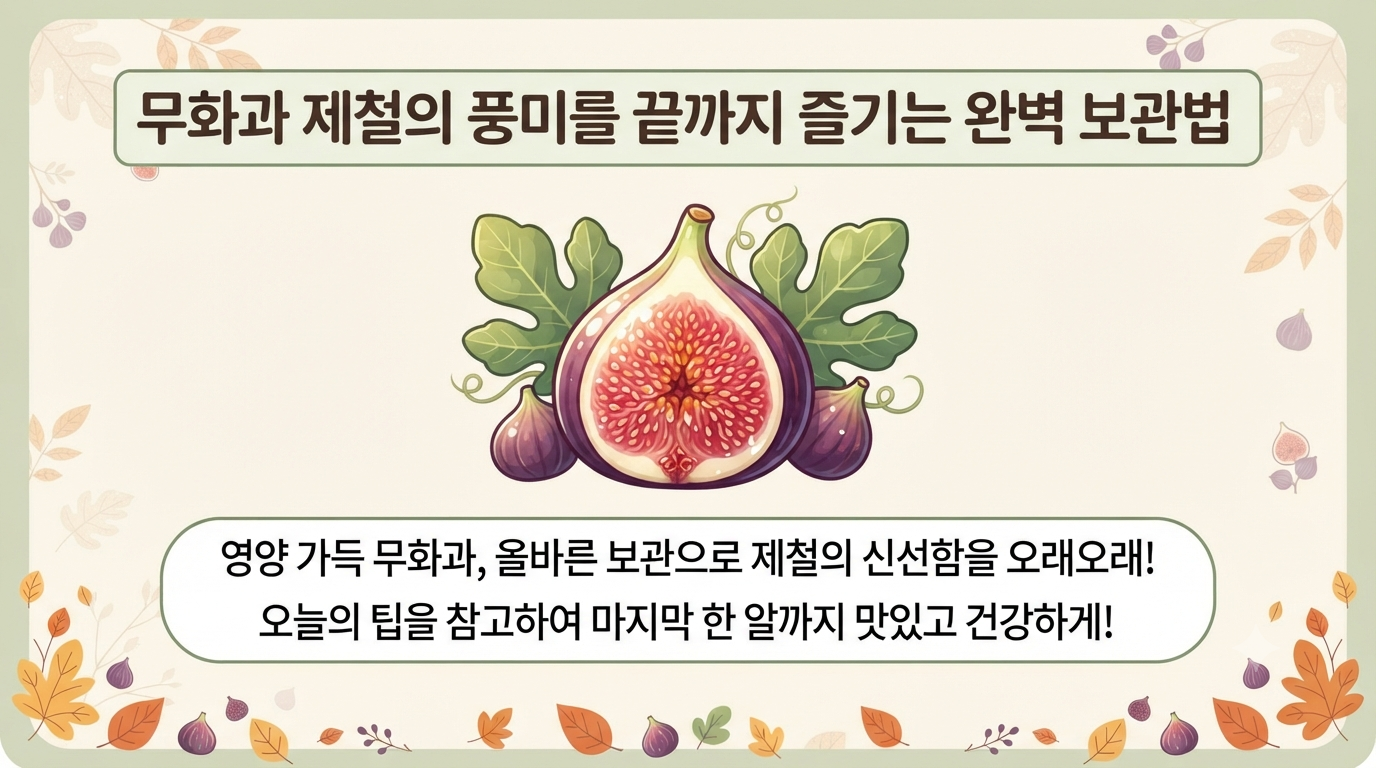 무화과 보관방법